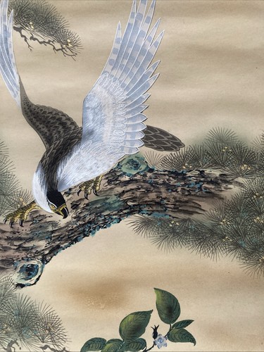 Vintage japanese painting - painting,