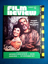 Film Review  Magazine - Aug. '76 - Sean Connery,  Audrey Hepburn