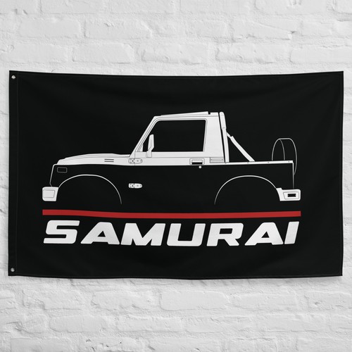 Samurai 1990 1998 - 1990-1998, flag