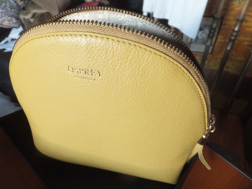Osprey leather make - up, bag