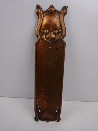 Antique copper finger - , plate
