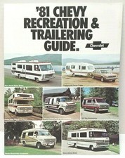 1981 Chevrolet TRAILERING &
