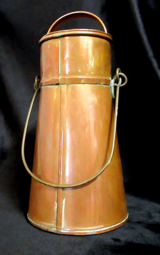 Vintage antique small copper - small,