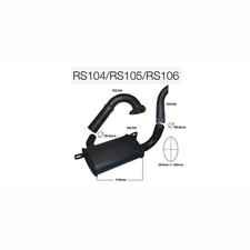 Exhaust Silencer For Sweeper