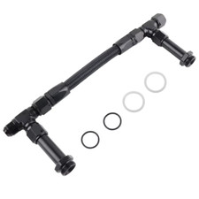 HOLLEY Black Braided 8 AN Dual