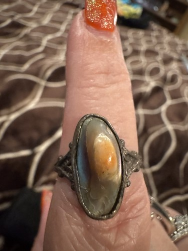 Vintage sterling silver ring - vintage,