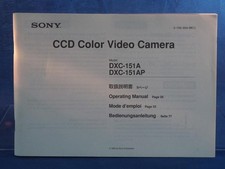 Sony CCD Video Camera DXC 151A