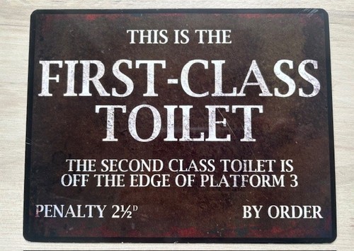 Steam train toilet metal - steam,