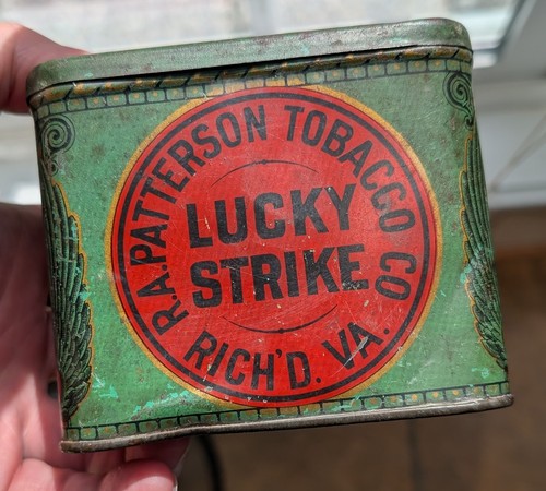 Antique lucky strike tobacco - strike,