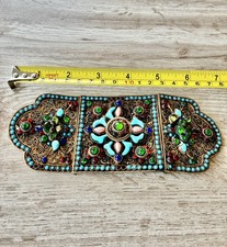 Antique 1890s Tibetan Tryptch