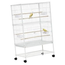 Extra large bird cage - bird, moving