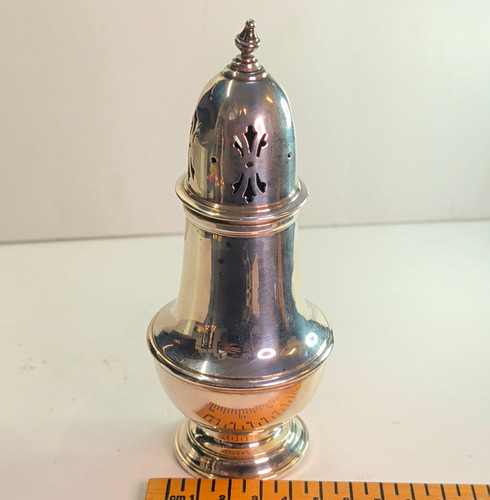 Silver plate pierced dome - plate,