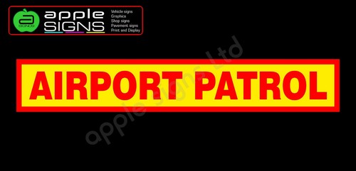 Airport patrol fluorescent - airport,