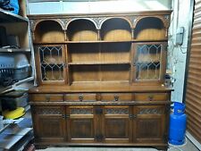 Beautiful Old Charm Sovereign Dresser Sideboard Base Light Oak Finish