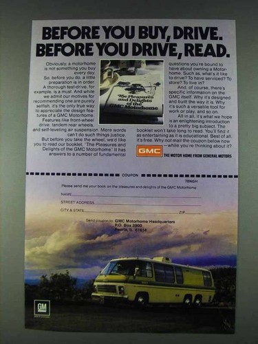 1978 gmc motorhome before - gmc, ad