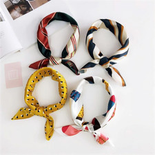 Women square silk scarf - square,