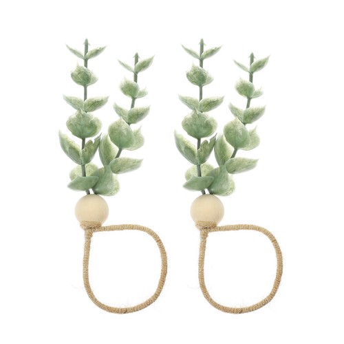2pcs reusable napkin - napkin, rings