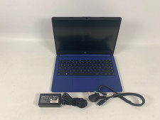 HP Stream 14s-dq0012na Laptop 14" Celeron N4120 4GB RAM 128GB SSD Blue 9126627
