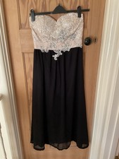 BNWOT Chi-Chi Jewelled/Embroidered/Sequinned Long Dress Size 14