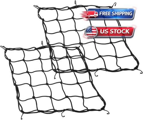 2pack x15 cargo net - 2pack, 15.7"x15.7"