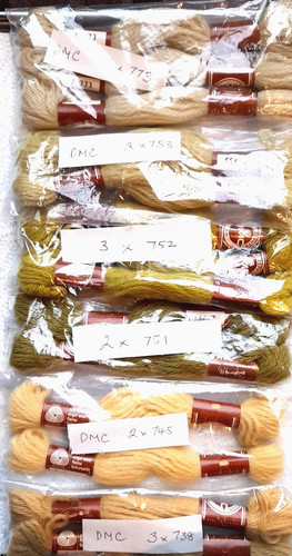 Skeins dmc laine zephyr - laine,