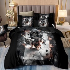Soft Skull Duvet Quilt Cover