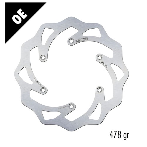 Brake disc galfer df607w - disc,