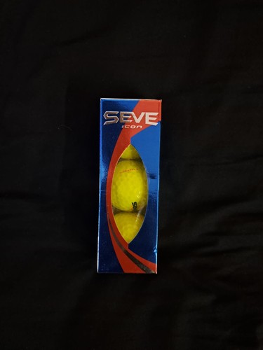 Seve icon yellow - golf, balls