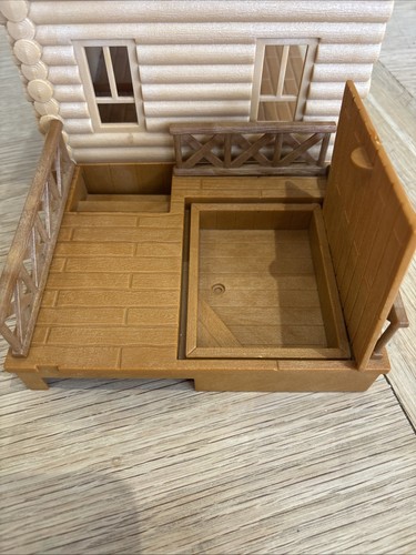 Sylvanian families log cabin - families,
