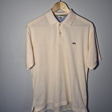 LACOSTE Yellow Polo Crocodile