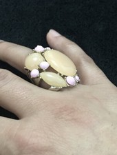 Multi shaped stone ring - multi,