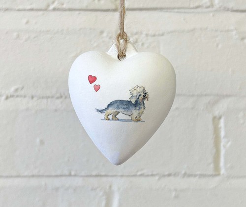 Dandie dinmont terrier ceramic - dandie,