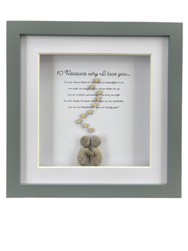 Personalised love pebble - love,