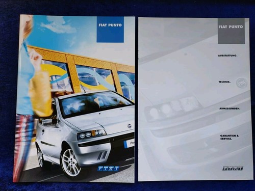 Fiat punto brochure 2002 - fiat, +
