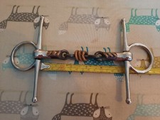 5 1/4" Scrub Board Mouth Full Cheek Horse Bit.  Never Been Used.