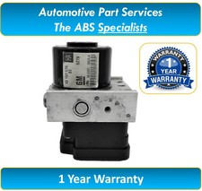 Vauxhall Astra Zafira ABS Pump ECU 10.0207-0024.4, 10.0970-0509.3