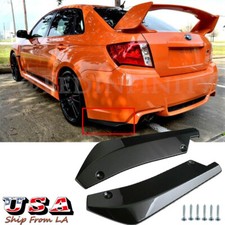 Glossy Black Rear Bumper Lip