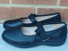Ladies Damart Black Leather
