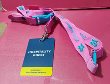 ASTON VILLA FOOTBALL CLUB HOSPITALITY GUEST LONDON 2017  LANYARD