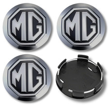 Alloy Wheel Centre Cap Hub x4 For MG Many Models ZS 5 7 6 Cyberster 56mm Silver