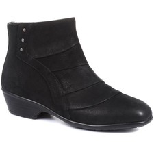 Pavers Wide Fit Leather Ankle