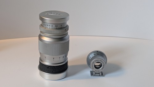 Leitz elmar 9cm leica lens - leitz, 1:4