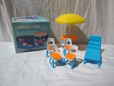 Vintage Sarah Louise Garden Furniture Boxed Pippa Topper Sindy Doll 