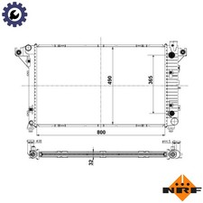RADIATOR ENGINE COOLING 50248