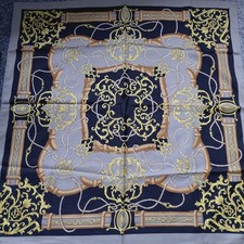 TIE RACK Vintage Scarf Satin