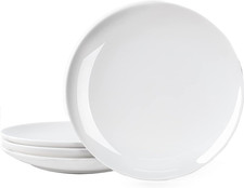 White Porcelain Dessert Plates