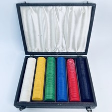 Vintage 290 Poker Chips 1960s