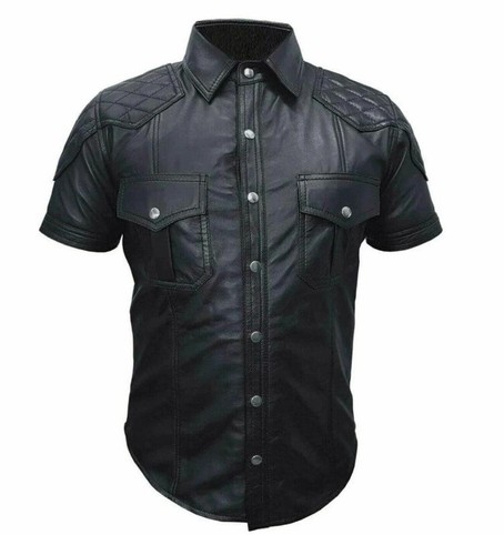 Leather leder military police - leder,