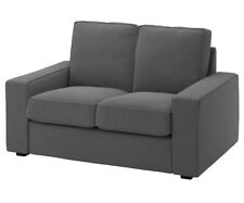 Ikea KIVIK Cover for compact 2-seat sofa, Tallmyra medium grey,905.578.91