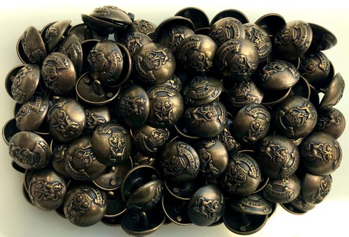 Buttons 25mm 40l aged antique - buttons,